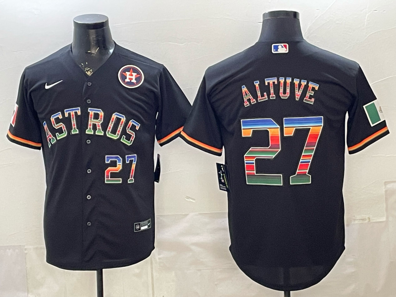 Men Houston Astros #27 Altuve black 2026 MLB Jerseys 0410001-0